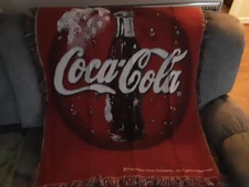 Coca-Cola Disk  Throw ⊙ Jete Great Christmas Gift!