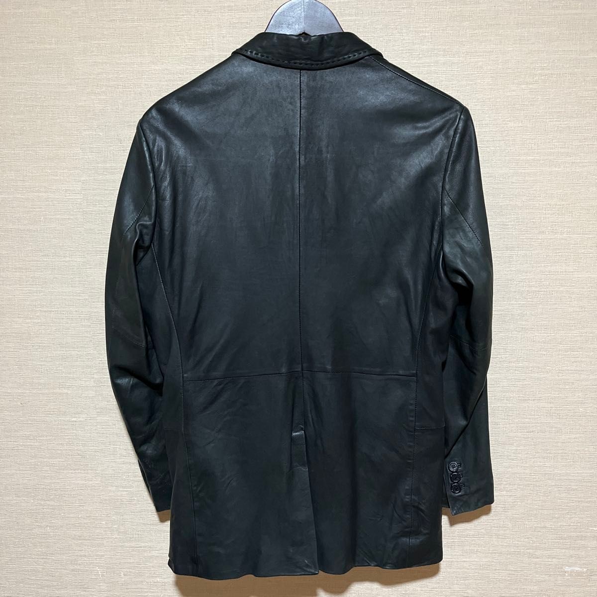 UNIVERSAL LANGUAGE leather jacket tailored jacket… - image 3