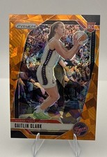 2024 Panini Prizm WNBA - Caitlin Clark #22 Orange Ice Prizm (RC)