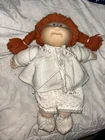 1985 Girl Cabbage Patch Doll Good Condition Red Hair No Box