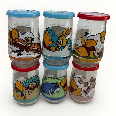 Winnie The Pooh Welch s Jelly Jars Complete Set of 6 Pooh s Grand Adventure 