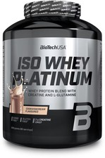 BioTech USA Iso Whey Platinum, 1816 g Dose, Cookies & Cream