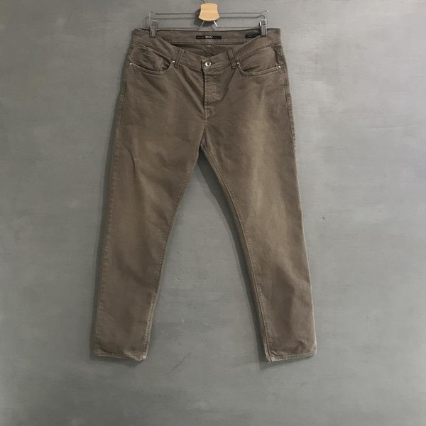Men Boggi Milano Jeans Brown Denim 36 / XL / 50