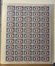 3-US #915 Full Mint Sheets - France Overrun Country Series Issue - 5 cent MNH