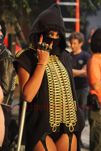 Rihanna Jeremy Scott Adidas Military Style Hoodie Timeless Piece