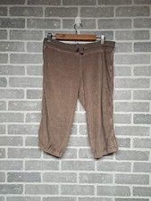 Nike Rare Vintage Y2K Champage Color Fleece Knee Elastic Cropp Loose Pants Mediu