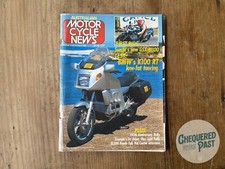 Vintage Nov 1985 AUSTRALIAN MOTOR CYCLE NEWS Magazine GSXR1100 K100RT XL500 ELGI