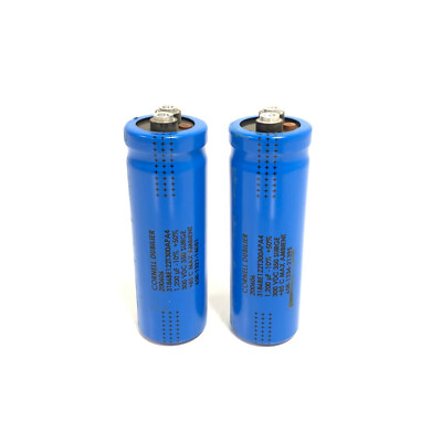 (2) Miller 1200 UF 300 VDC Electrolytic Capacitor Suitcase 8VS/12VS Wire Feeder