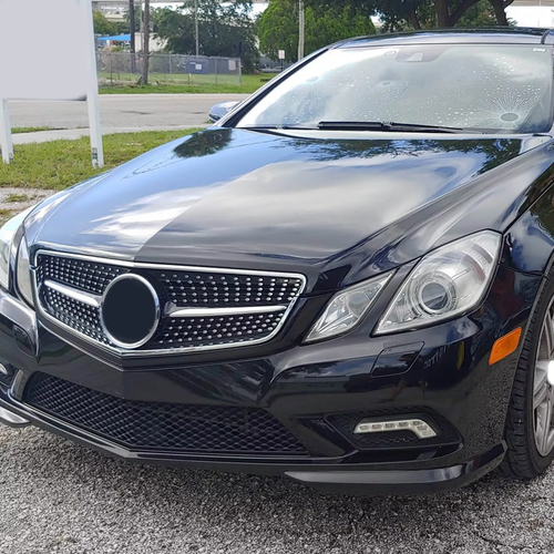 Parrilla de parachoques delantero para Mercedes Benz Clase E W207 C207 cupé 2009-2013 - Imagen 8 de 12
