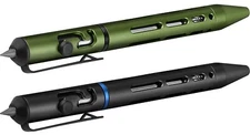 Olight O'Pen Mini 2 Ballpoint Pen & Pencil in One, 2-Pack (1 Black & 1 OD Green)