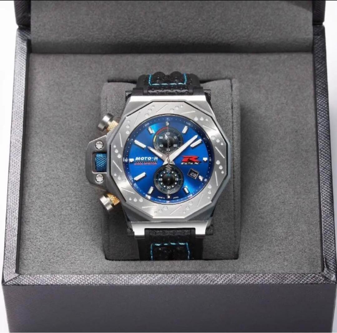 KENTEX SUZUKI MOTO-R GSX-R collaboration Men's Rare Watch KENTEX SUZUKI MOTO-R GSX-R collaboration Men's Rare Watch