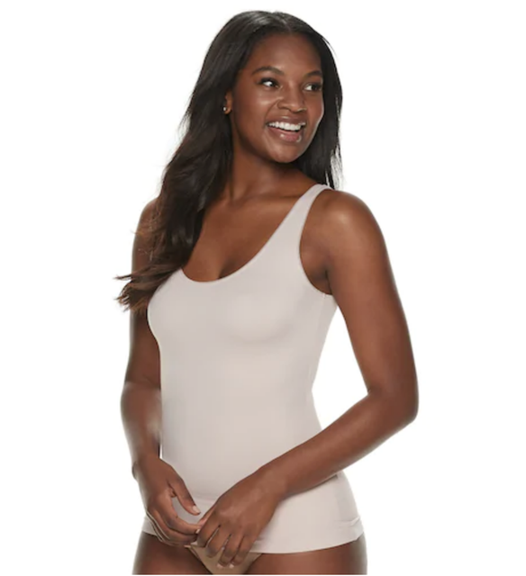 spanx racerback shaping tank
