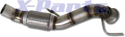 für BMW 116D 118D 120D 123D Diesel Downpipe 63,5mm Hosenrohr High Flow 1er DPF