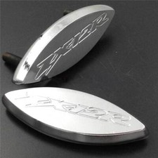 For 2000-2006 Kawasaki Ninja ZX-12R ZX12R Chrome Mirror Base Plates Block off