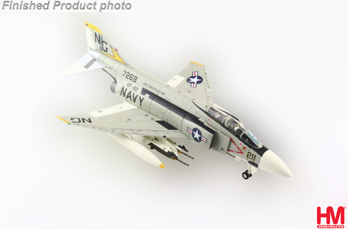 Hobby Master 1/72 HA19033 F-4J Phantom II USN VF-92 Silver Kings