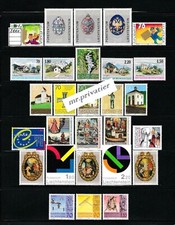 LIECHTENSTEIN 2001 - Complete Year.  MNH.  €103