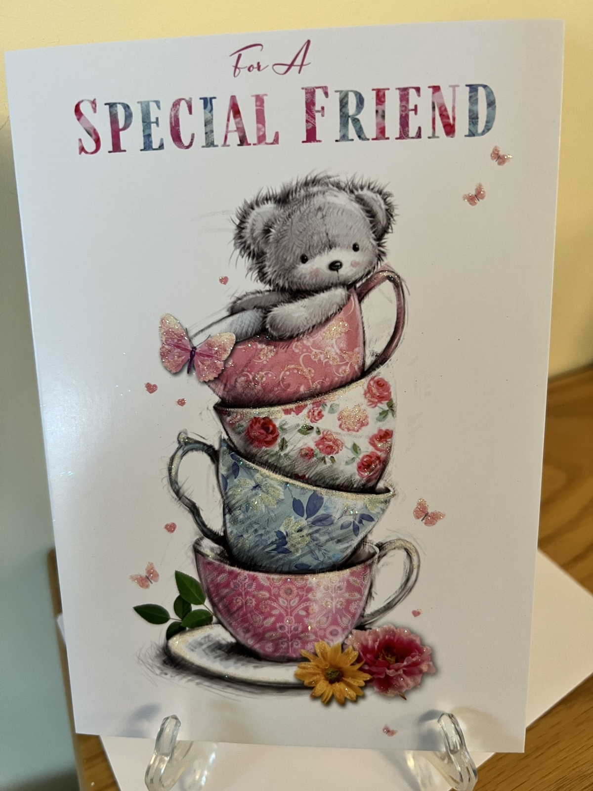 Birthday Card For A Friend Female 5.2"" x 7.5"" Simon Elvin