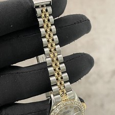 ROLEX LADY-DATEJUST 26mm MOTHER OF PEARL DIAL DIAMOND BEZEL JUBILEE ref: 69173 7