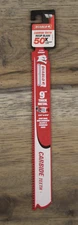 Diablo DS0908CF Steel Demon Red Carbide 8 TPI Reciprocating Saw Blade 9 L in.