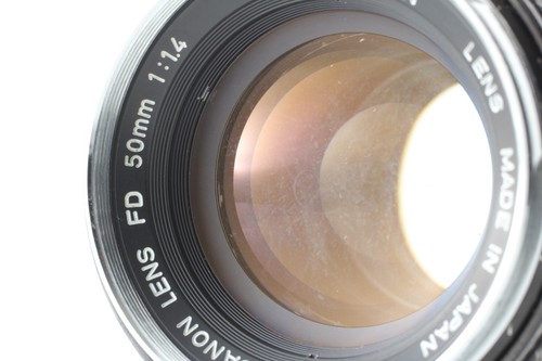 [Exc+3] Canon FD 50mm f/1.4 Standard Lens Canon FD Mount From JAPAN