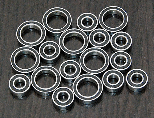 (18pcs) HPI NITRO RS4 MT / NITRO RACE RS4 MT Rubber Sealed Ball Bearing Set - Picture 1 of 1