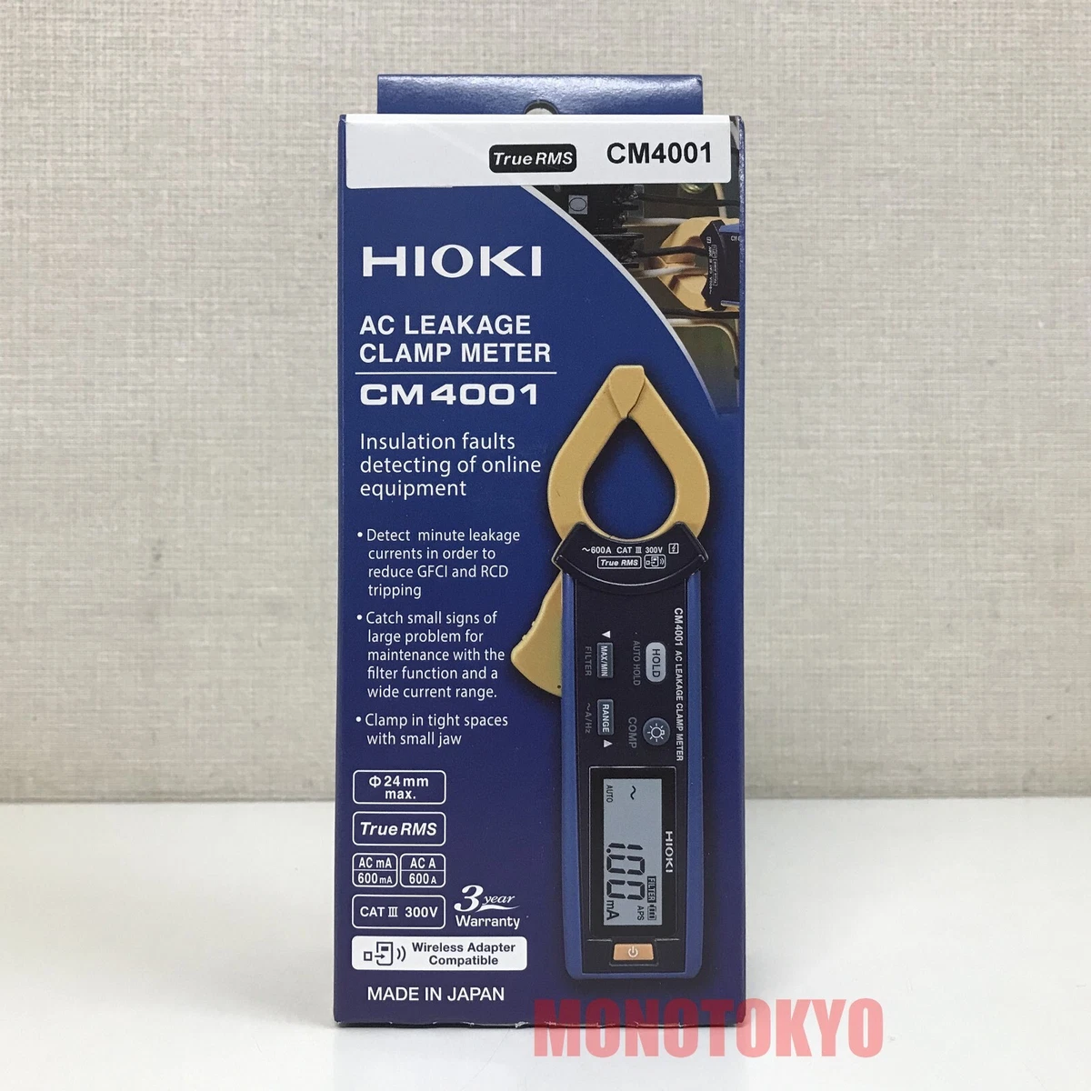 AC Leakage Clamp Meter With Wireless Adapter CM400190, 47 OFF