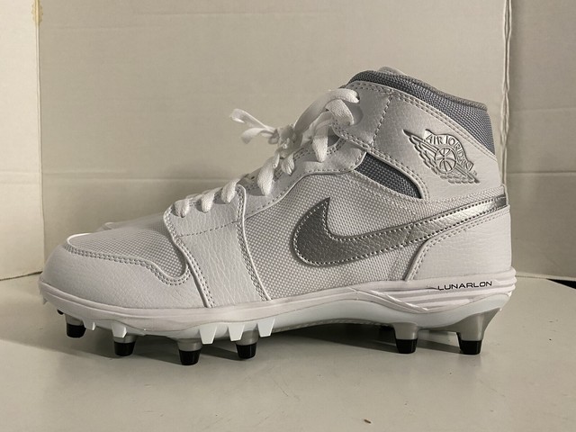 air jordan 1 mid white metallic silver