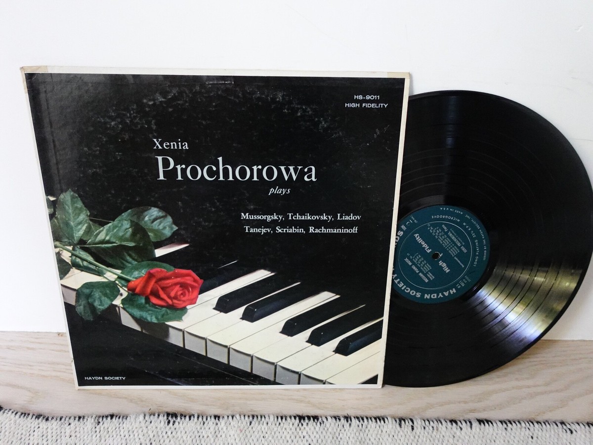 XENIA PROCHOROWA Piano RUSSIAN PIANO MUSIC Haydn Society HS-9011