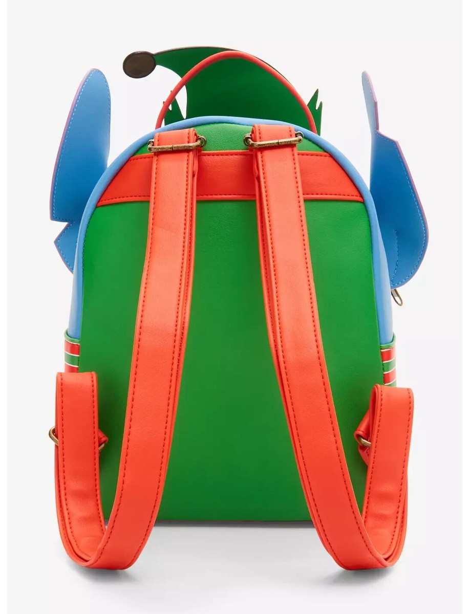 disney lilo & stitch elf stitch mini backpack Loungefly Disney Lilo & Stitch Elf Stitch Mini Backpack - New