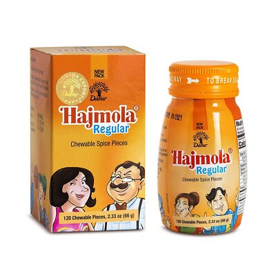 Dabur Hajmola Regular Tablet, 120 Tablets