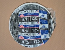 Southwire 125-ft 8/2 Romex SIMpull Stranded Indoor CU NM-B W/G Individual Pack