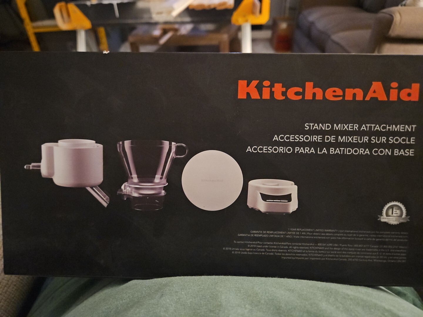 KitchenAid KSMSFTA Sifter Scale Attachment 4 Cup 760575406125 eBay