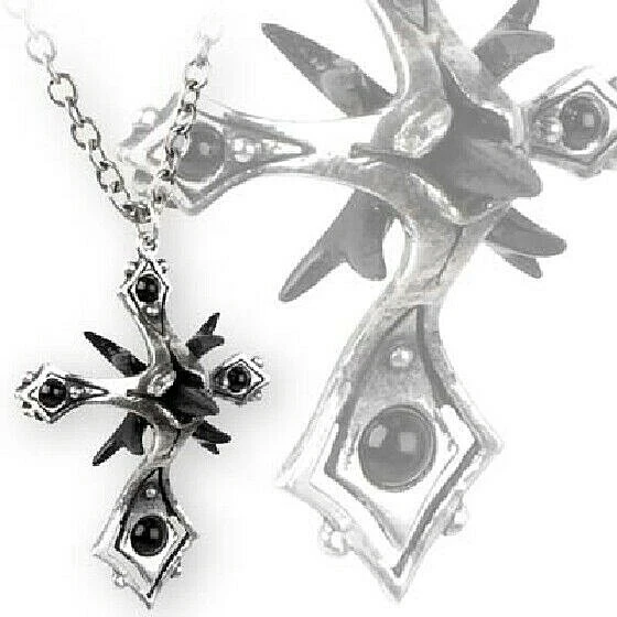 Pendente CALTROP CROSS ALCHEMY GOTICO - Immagine 4 di 4