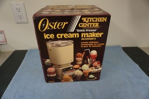 Oster Kitchen Center Ice Cream Maker Accessory Attachment New In