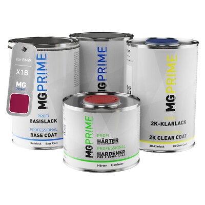 Autolack Dose Set für BMW X1B Ametrin Metallic Grund Basis 2K Klarlack 3,5L