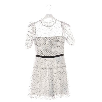 Cocktailkleid self-portrait Schwarz Weiß 32 UK 6 Neu
