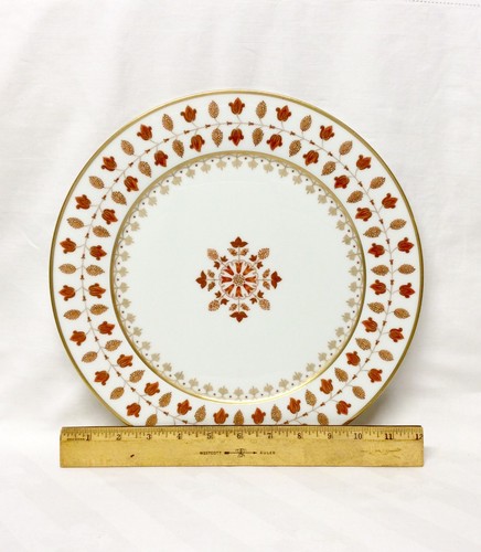 Assiette de service ou de présentation rouille Robert Haviland Parlon Matignon - Photo 2/4