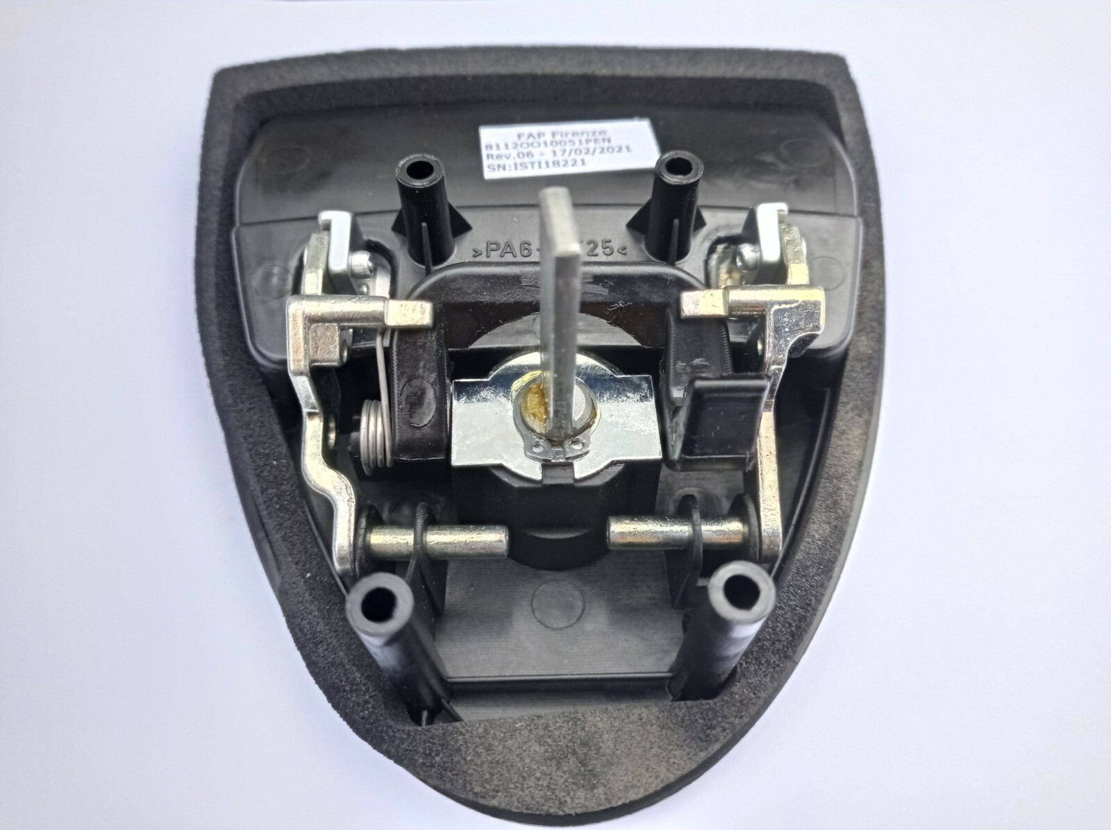 Hartal - Triangle Outer Lock Black FW Series - Grantham's Accessory