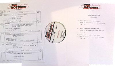 3/11/85 DAVE ROBERTS HOT ONES, BRYAN ADAMS  IN STUDIO, PRODUCERS STOCK, MINT