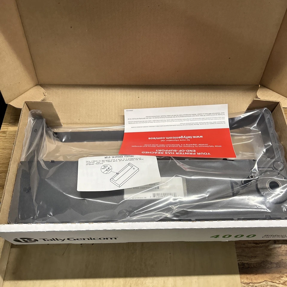 Genicom 44A507014-G08B NEW OEM Equivalent Ribbon,  Standard Life Black  - Single - Image 4 of 4