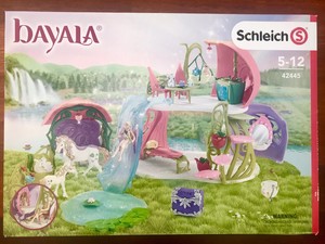 schleich glittering flower house