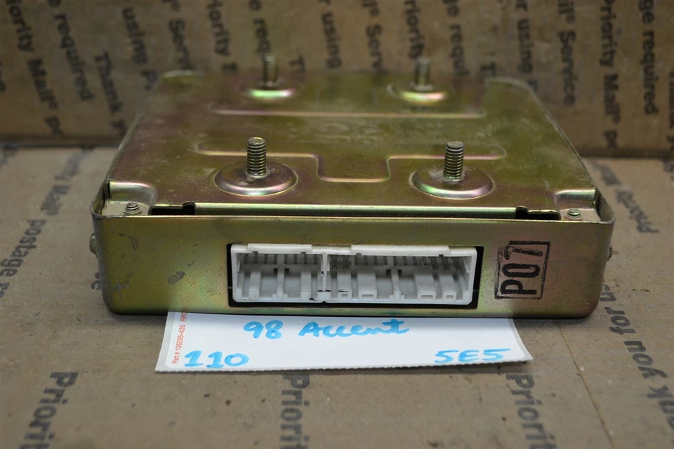 Unidad de control de transmisión Hyundai Accent 1998 1999 TCU 9544022691 módulo 110-5E5 Foto 3 de 3