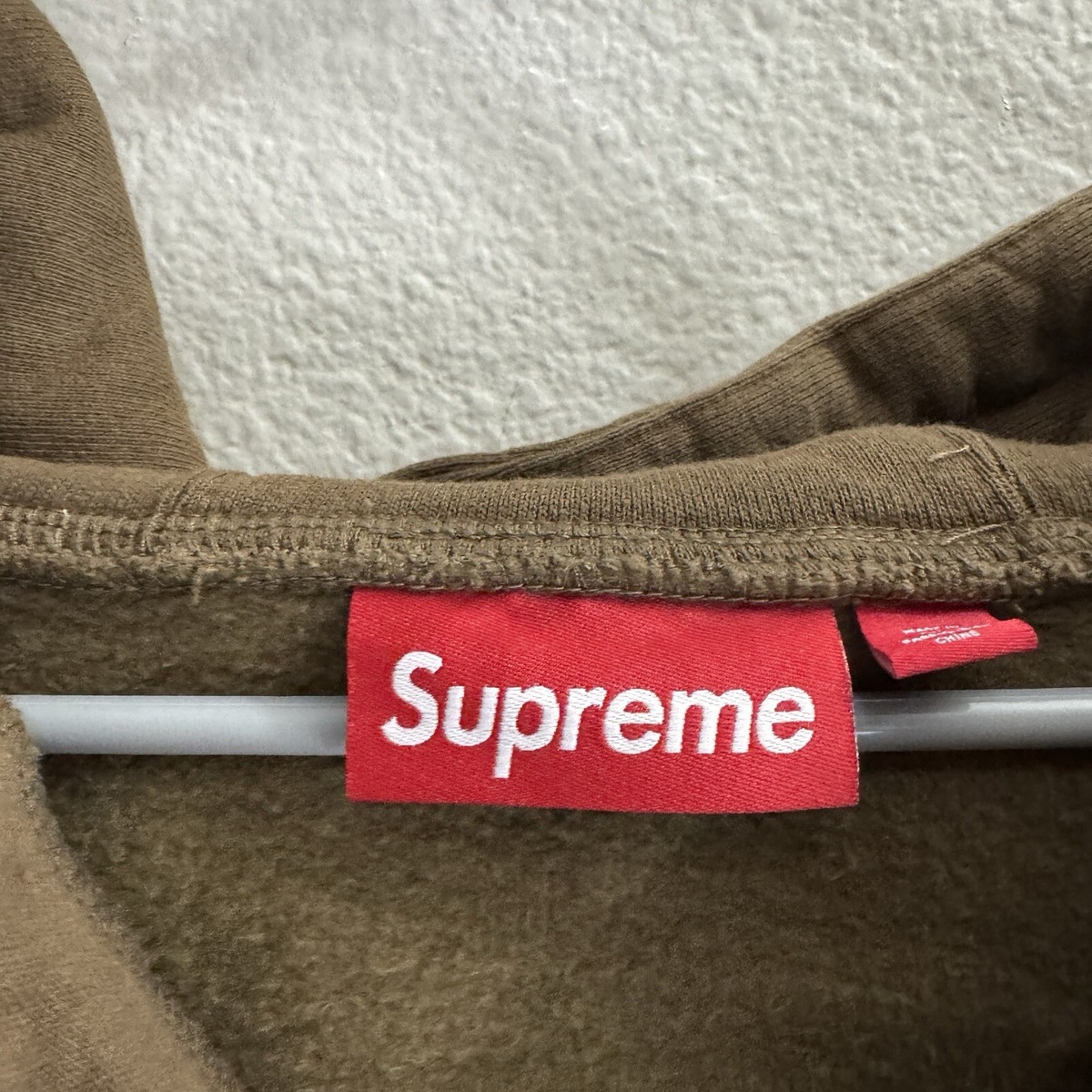 【SUPREME】WRAPPED HALF ZIP HOODED SWEATSHIRT DUSTY BROWN Supreme Wrapped Half Zip Hooded Sweatshirt 'Dusty - Brown