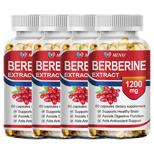 All Natural Premium Berberine HCL 1200mg Blood Sugar Support Gluten-Free Non-GMO - Picture 12 of 12