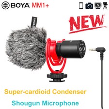 BOYA MM1 Microphone Wireless Super-Cardioid Condenser fr DSLR Vlog Video Record