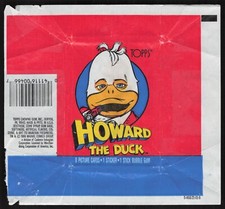 Vintage 1986 Howard The Duck Trading Cards Marvel Sci Fi RARE for