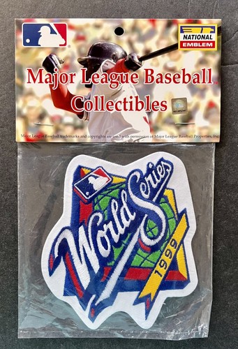 RAWLINGS 1999 WORLD SERIES GAME MLB OFFICIAL BASEBALL & MLB PATCH - YANKEES - Picture 15 of 15