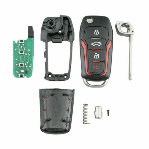 2X Upgraded Flip Remote Key Fob for 2004 2005-2014 Ford F-150 315MHz CWTWB1U331 - Picture 4 of 6