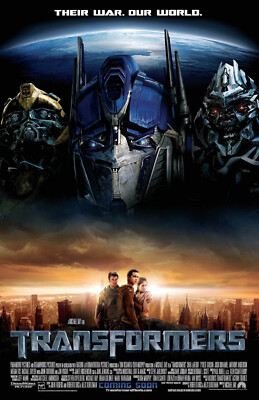AA5704 Transformers Film By Michael Bay 2007 Collage Movie Poster 11x17