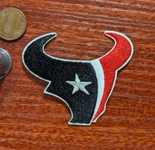 Houston Texans Patch NFL Football Sports Texas Embroidered Iron On 2.25x2.5"
